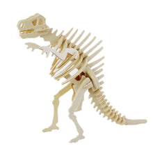 Charger l&#39;image dans la galerie, Puzzle 3D squelette de dinosaure en bois | Novela-Global.fr